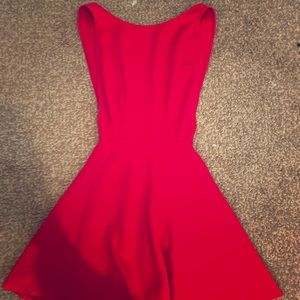 American Apparel Ponte Sleeveless Skater Dress